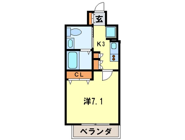 ロイヤルメゾン宝塚の物件間取画像